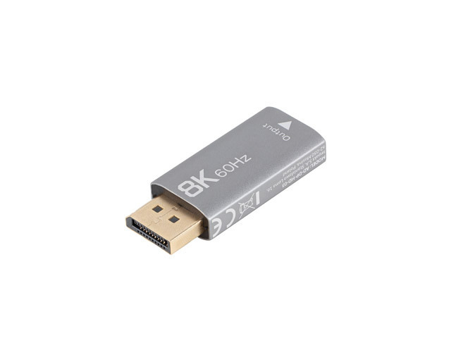 AD-DP-HD-03 adaptador de cable de vídeo 0 m DisplayPort HDMI Plata