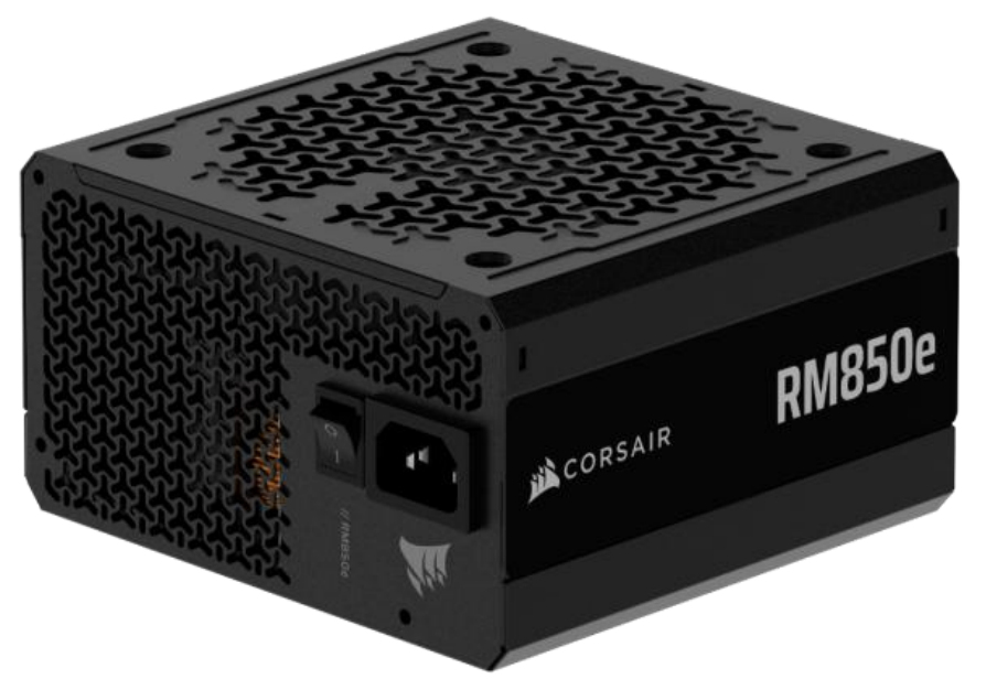 RM Series RM850e unidad de fuente de alimentación 850 W 24-pin ATX ATX Negro