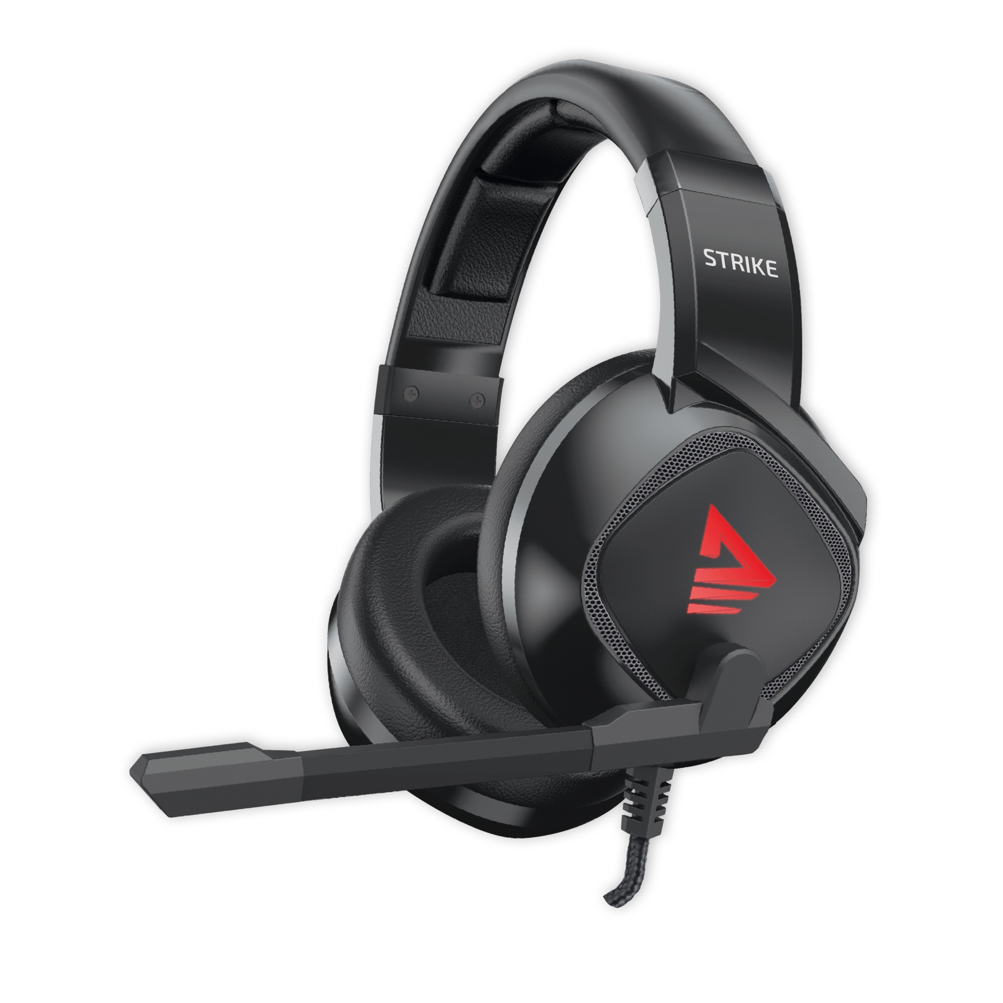 Strike Auriculares Alámbrico Diadema Música/uso diario Negro, Rojo