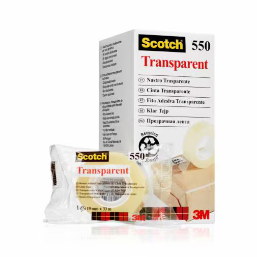 7100029278 cinta selladora Transparente 33 m