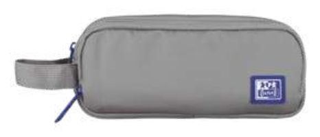 400184697 caja de lápices Estuche suave Gris
