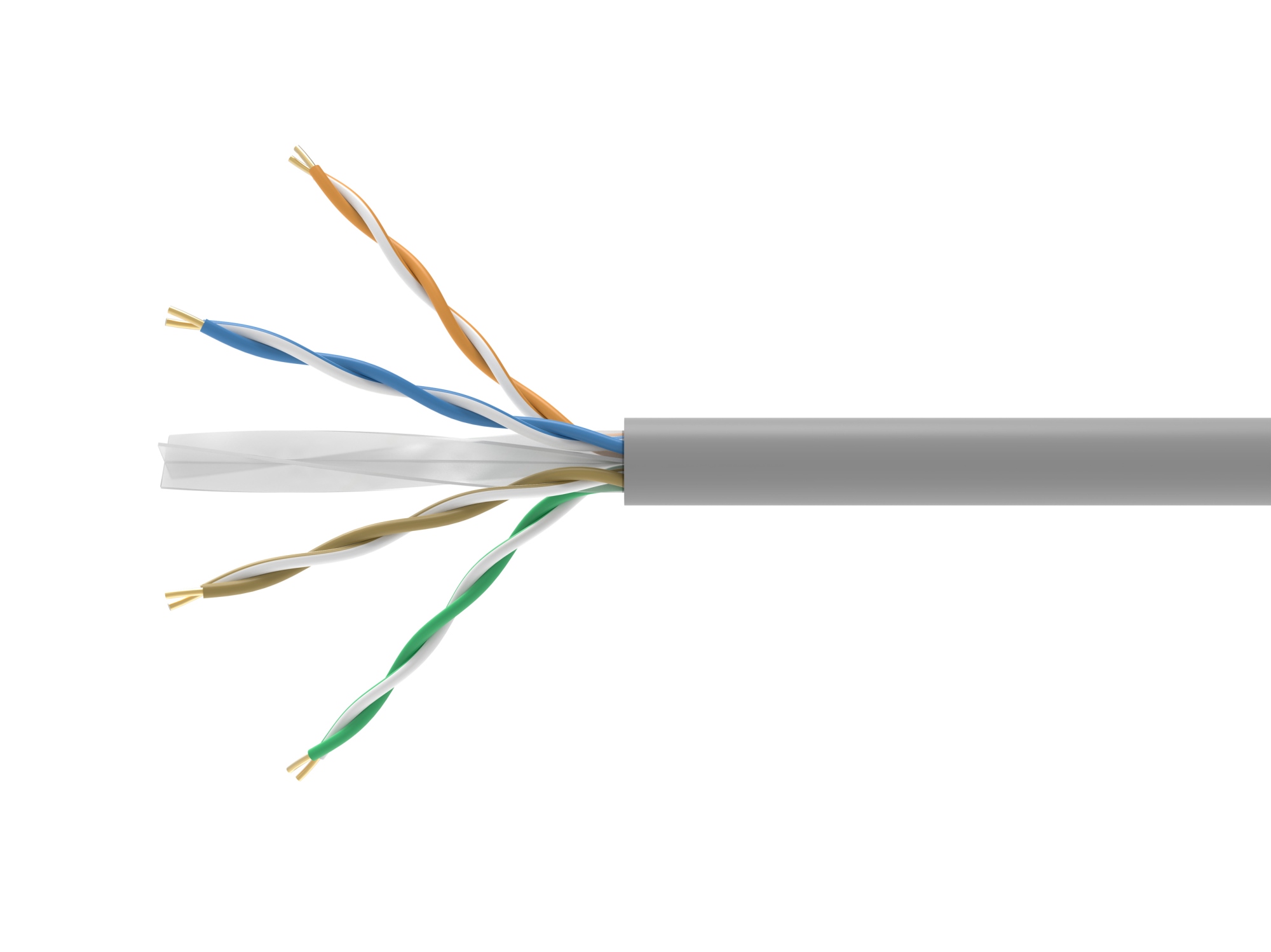 404537 cable de red Gris 305 m Cat6 U/UTP (UTP)