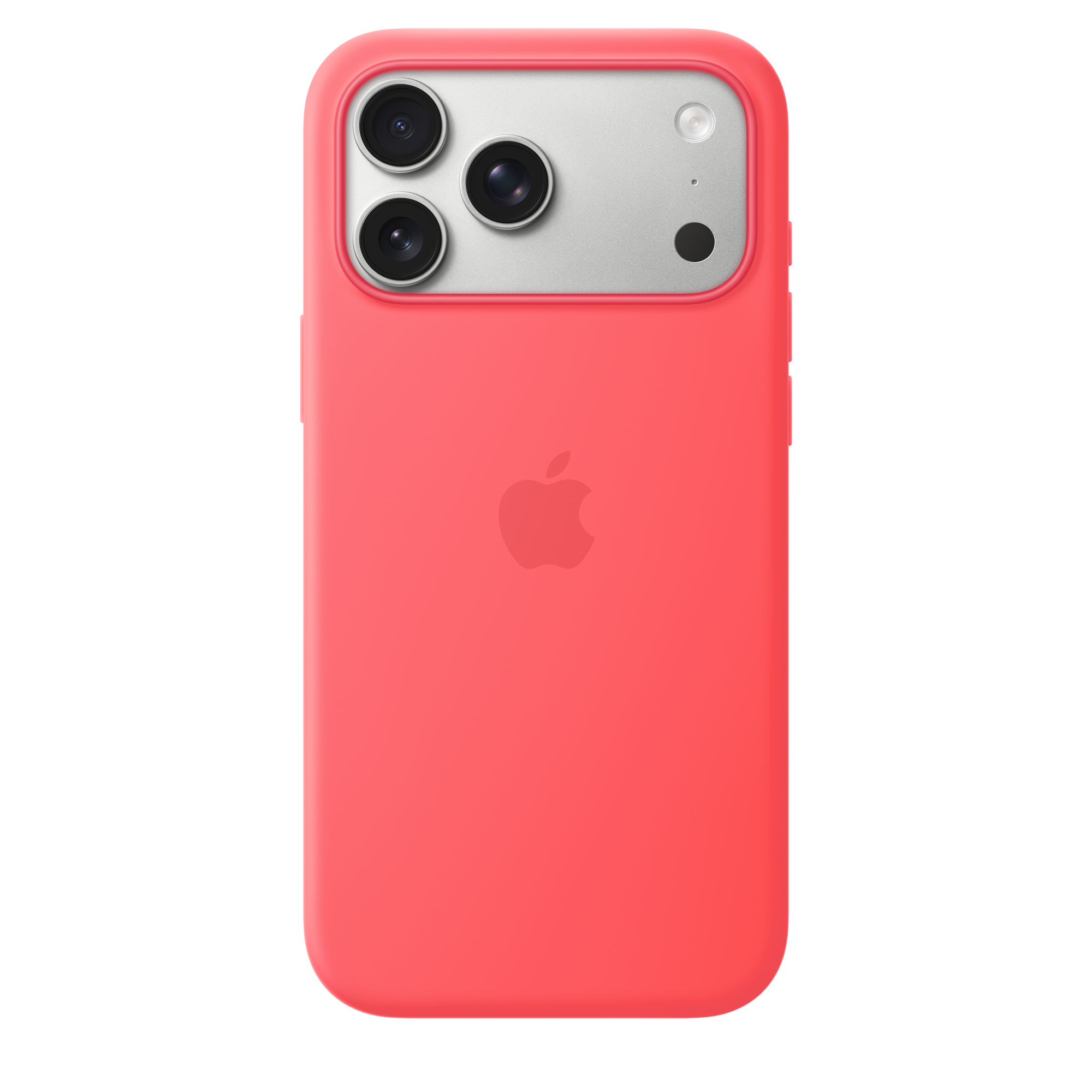Funda de silicona con MagSafe para el iPhone 17 Pro Max - Guayaba intenso