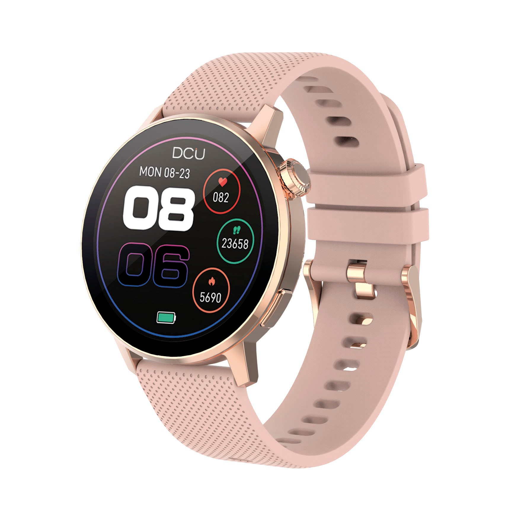 34157086 Relojes inteligentes y deportivos 3,35 cm (1.32") AMOLED 42 mm Analógica 466 x 466 Pixeles Pantalla táctil Oro Renovado