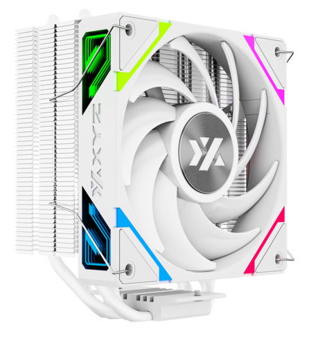 THERMAX 4, DISIPADOR CPU,4 HEATPIPES, VENTILADOR VORTEX ALTO RENDIMIENTO, 120MM, BLANCO