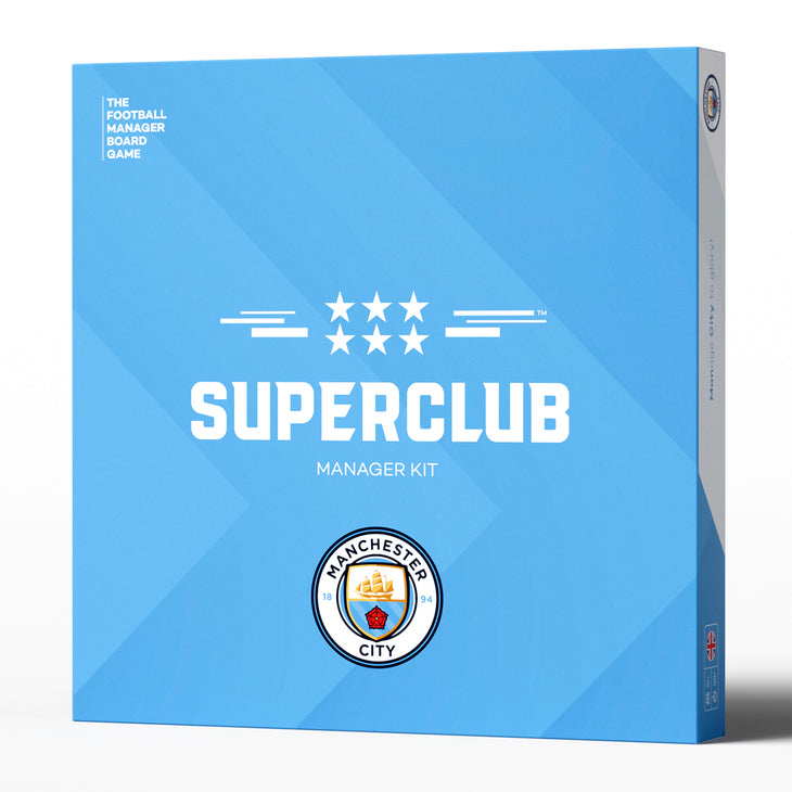 SCMANCMK22 juego de tablero Superclub Manchester City Expansión de juego de mesa Estrategia