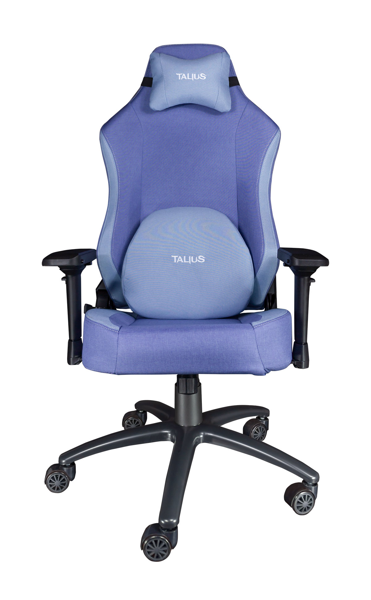 TAL-PANTHER-BLU silla para videojuegos Silla para videojuegos universal Asiento acolchado tapizado Azul