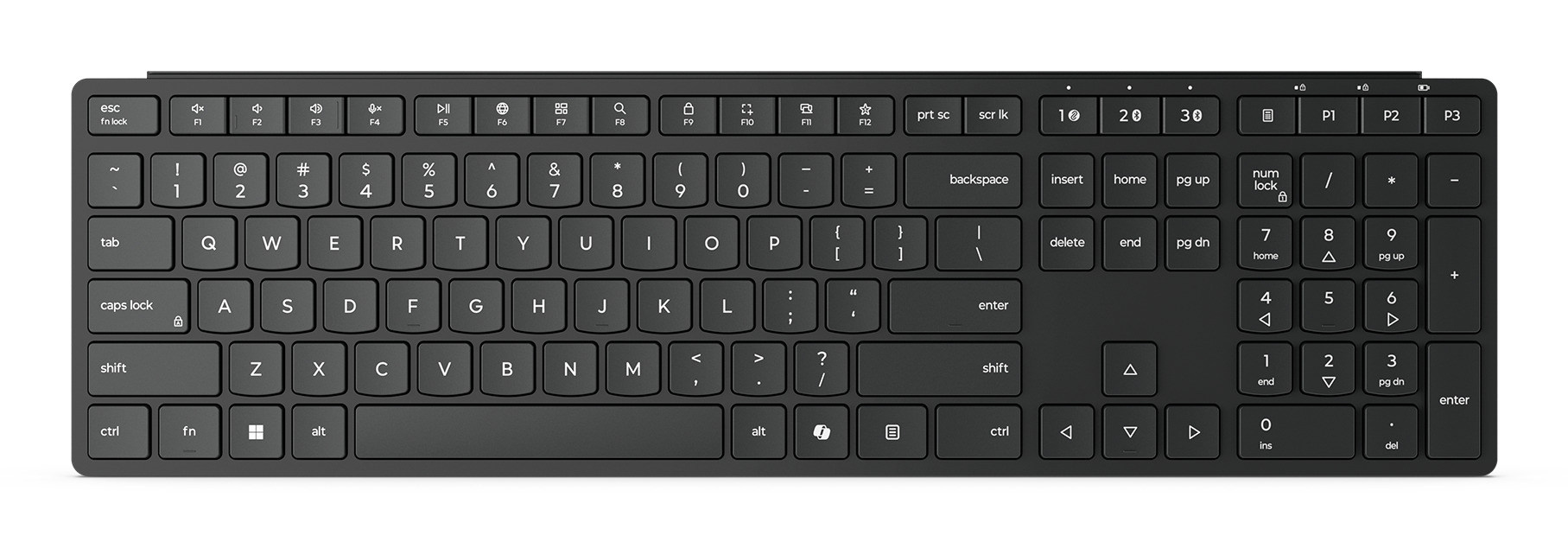 4Y41S04690 teclado Hogar / Oficina RF Wireless + Bluetooth Español Negro