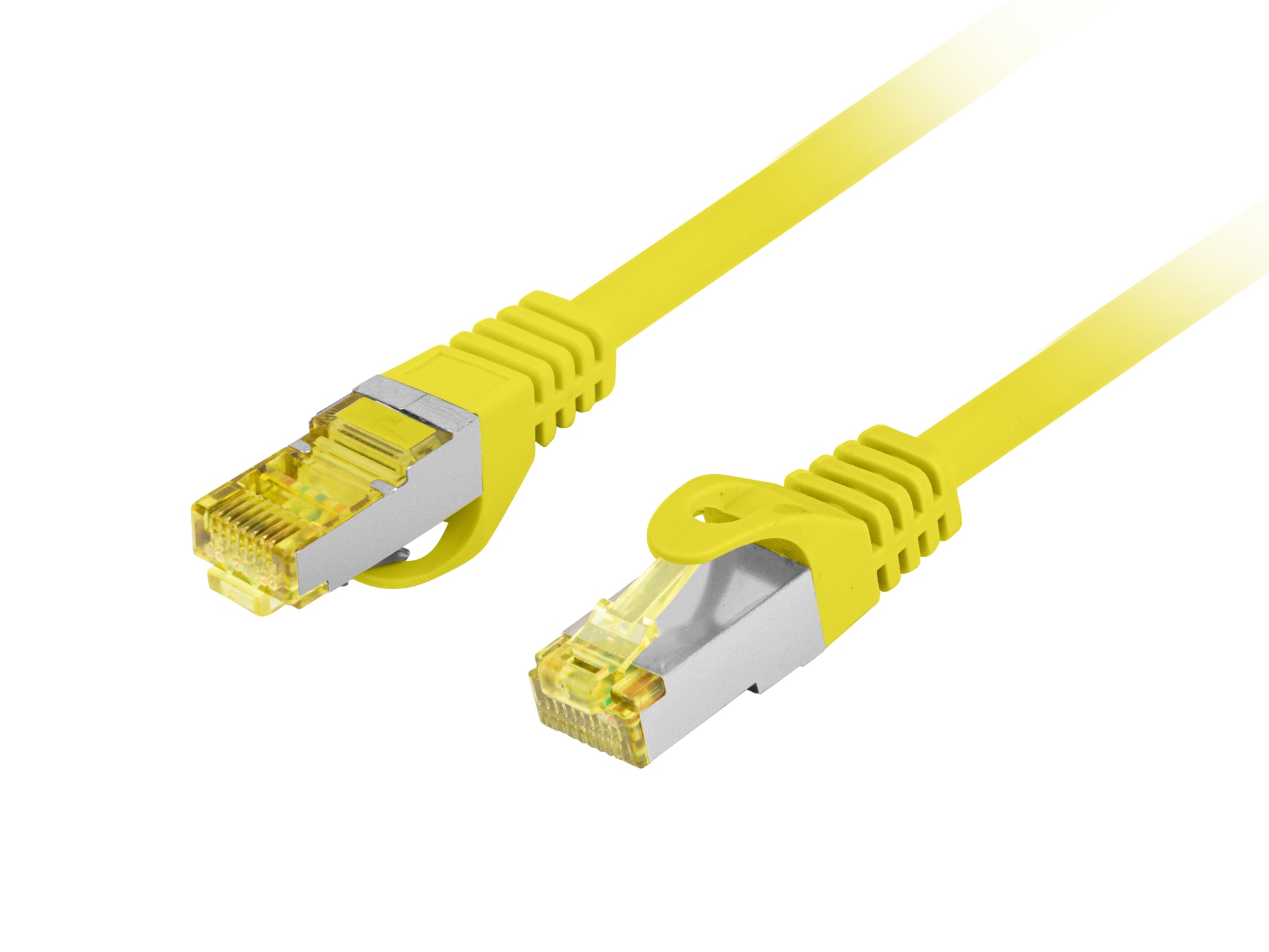 PCF6A-10CU-0300-Y cable de red Amarillo 3 m Cat6a S/FTP (S-STP) Alrededor