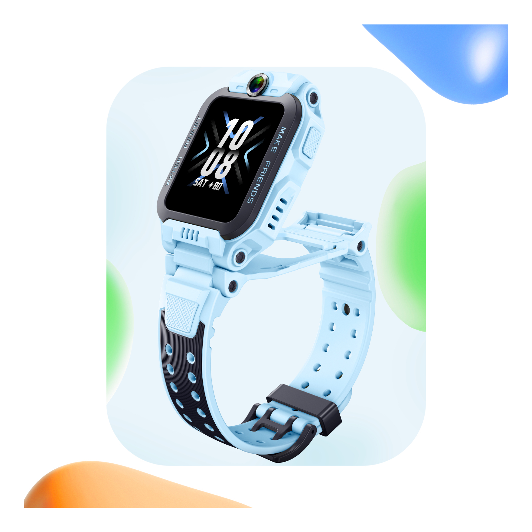 Z7 3,3 cm (1.3") TFT Digital 240 x 240 Pixeles Pantalla táctil 4G Azul Wifi GPS (satélite)