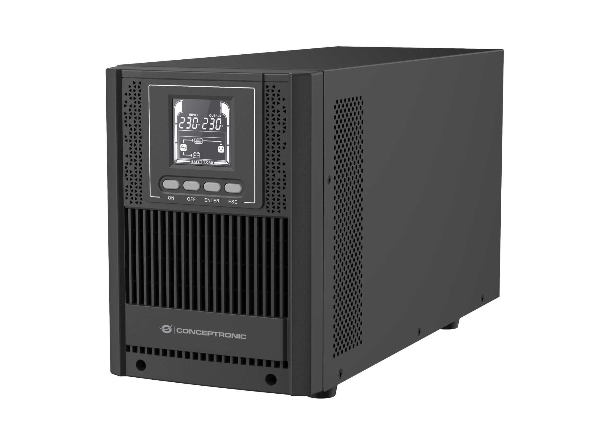 ZEUS52E2K sistema de alimentación ininterrumpida (UPS) Doble conversión (en línea) 2 kVA 1800 W 6 salidas AC