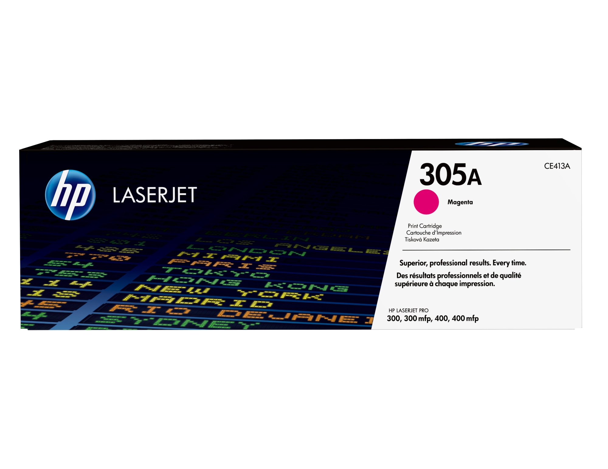 Cartucho de tóner original LaserJet 305A magenta