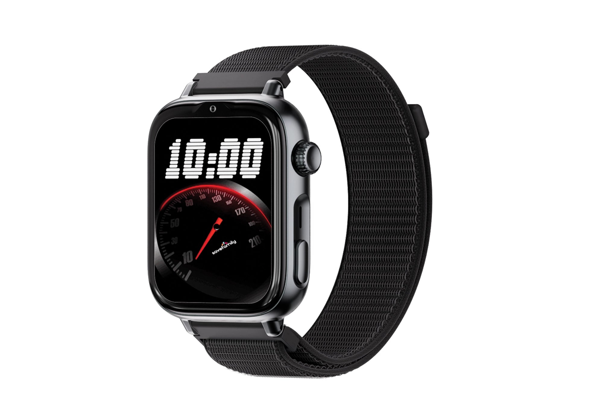 SaveWatch Plus 2 4,7 cm (1.85") AMOLED Digital 410 x 502 Pixeles Pantalla táctil 4G Negro Wifi GPS (satélite)