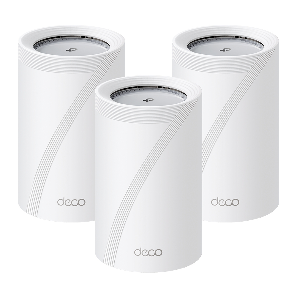 Deco BE65 Pro Tribanda (2.4 GHz / 5 GHz / 6 GHz) Wi-Fi 7 (802.11be) Blanco 3 Interno