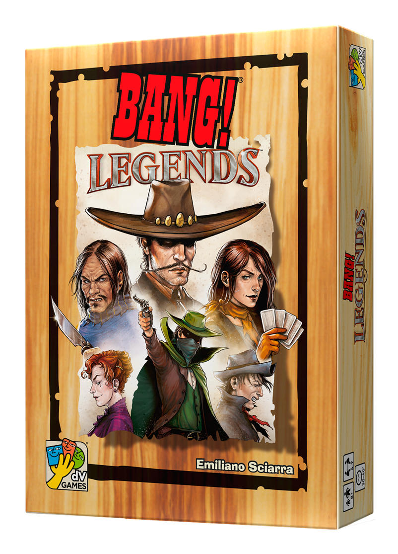 EEDVBA11 juego de tablero Bang! Legends 40 min Juego De Cartas Interpretación de roles