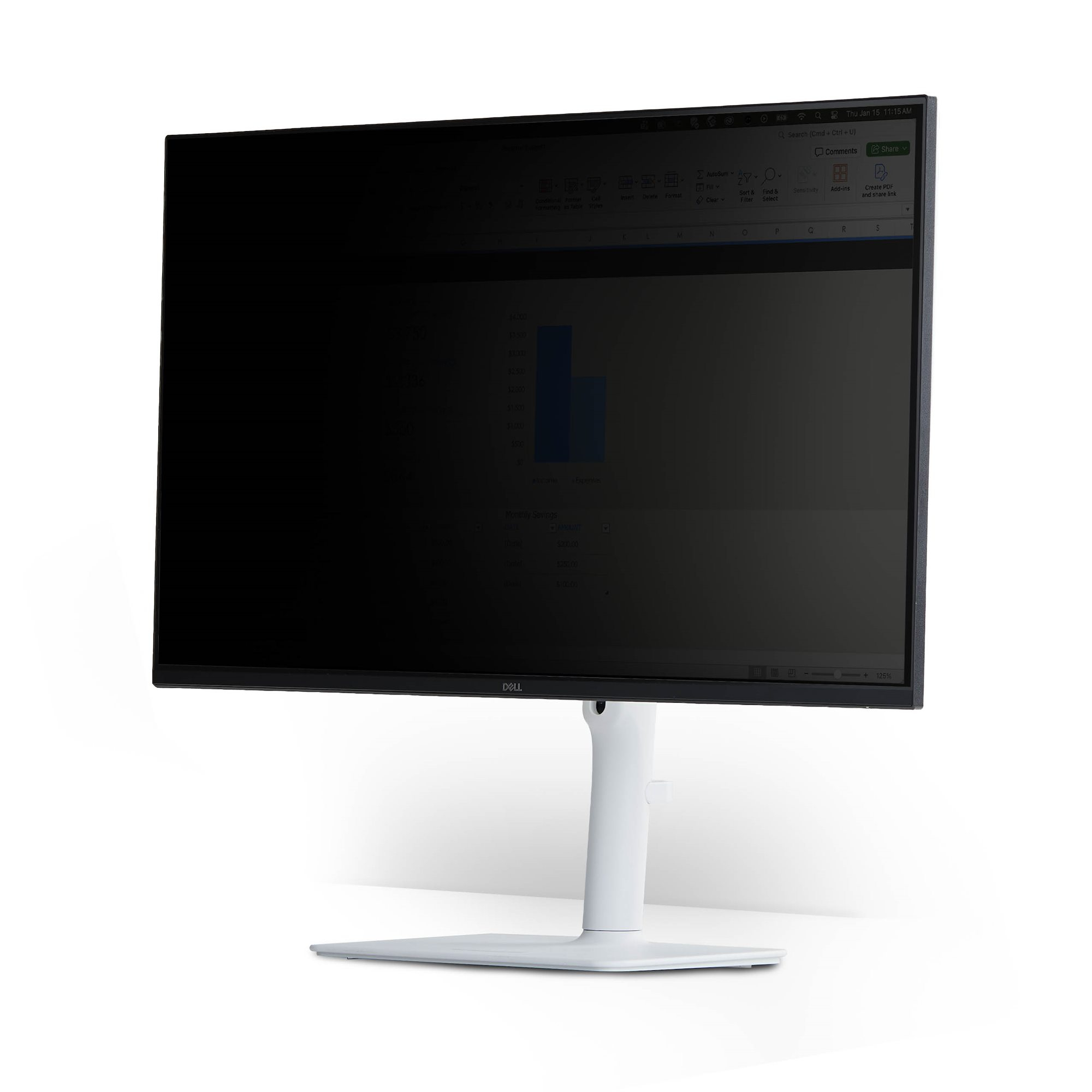Filtro de Privacidad Magnético Para Monitor de 27" 16:9 - Extraíble - Antirreflejos/Brillante - Protector de Pantalla - Anti Luz Azul - TAA