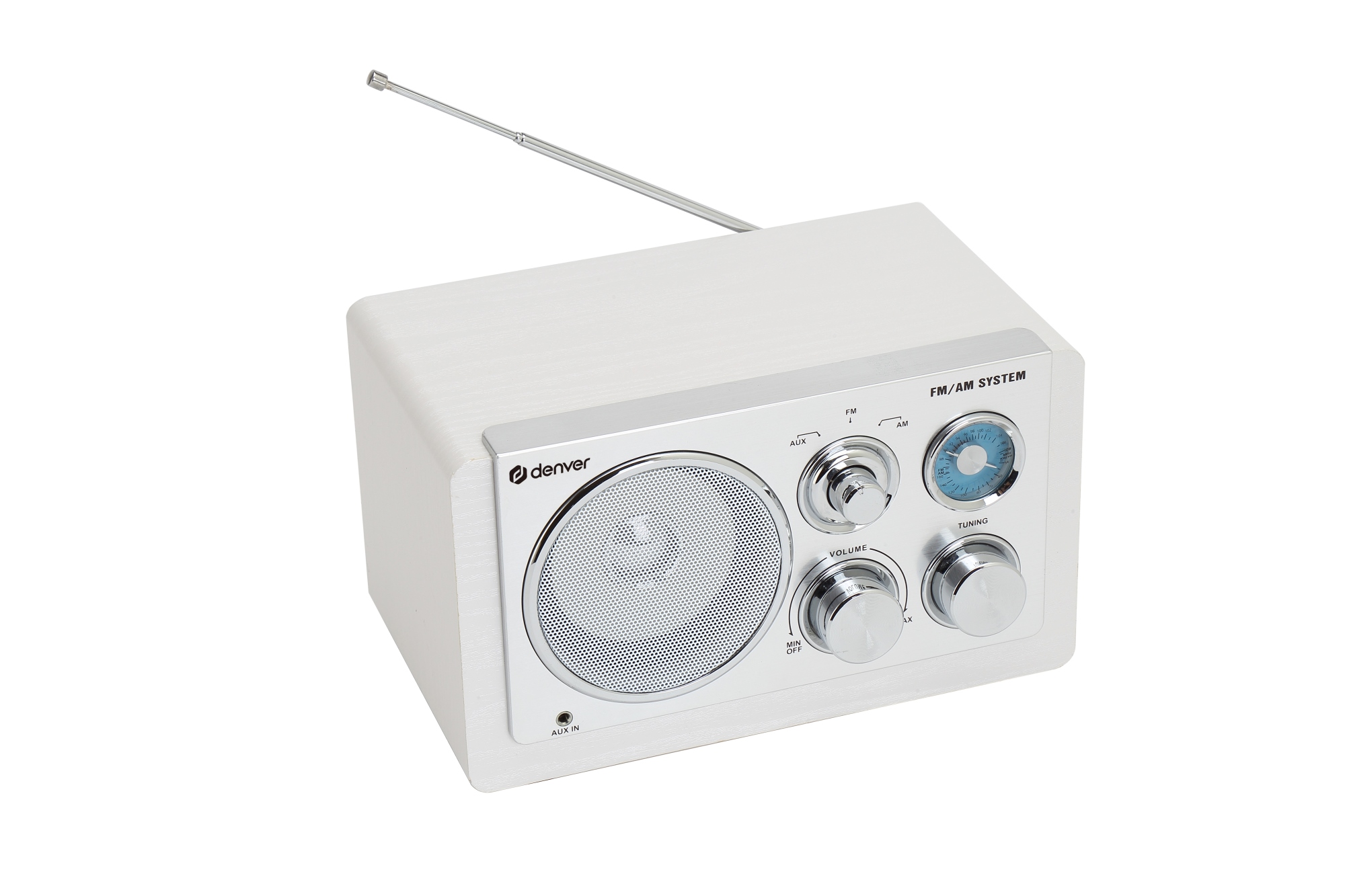TR-63W radio Analógica Blanco