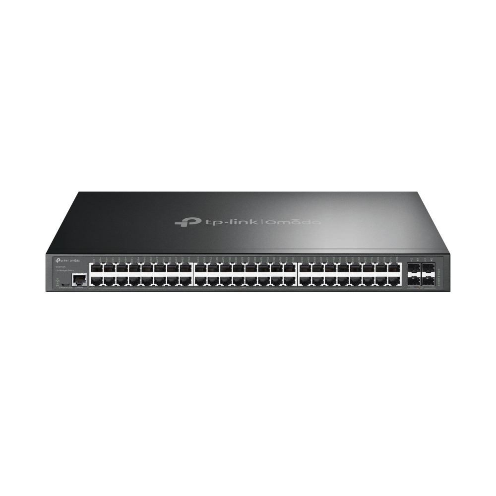 Omada SG3452X switch Gestionado L2+ Gigabit Ethernet (10/100/1000) 1U Negro