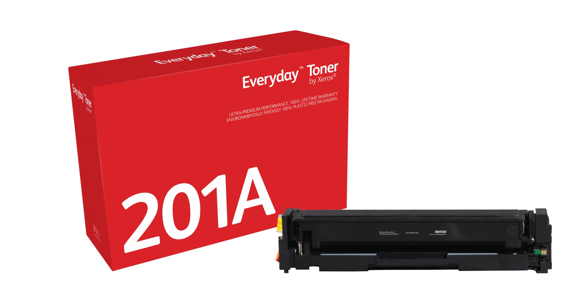 Everyday Toner Everyday Negro di Xerox compatibile con HP 201A (CF400A), Capacidad estándar