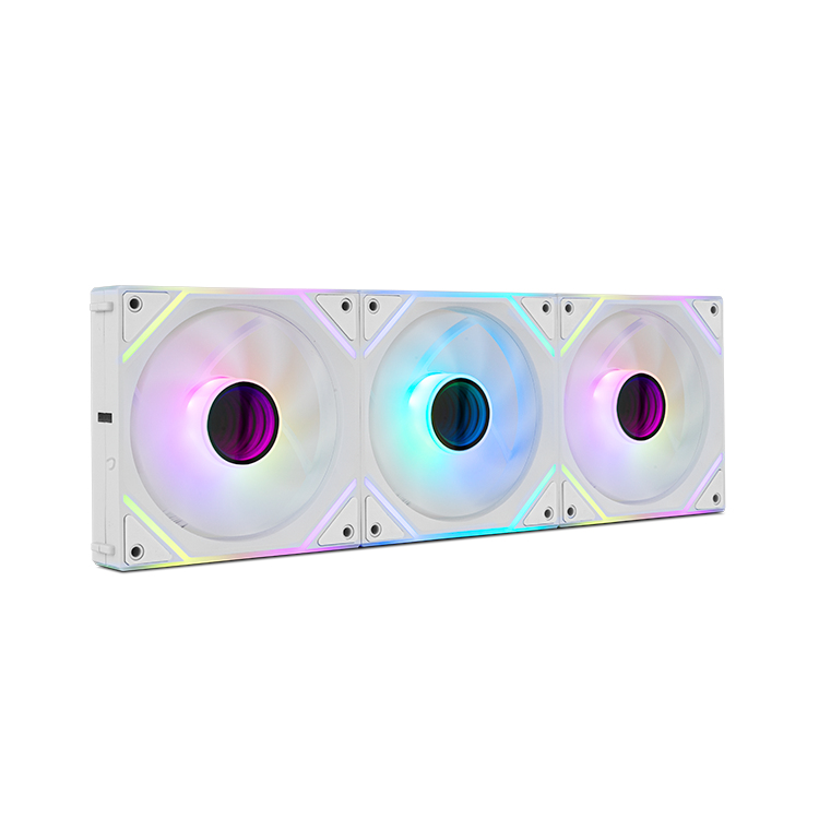 Hummer Pro Link Carcasa del ordenador Ventilador 12 cm Blanco 3 pieza(s)
