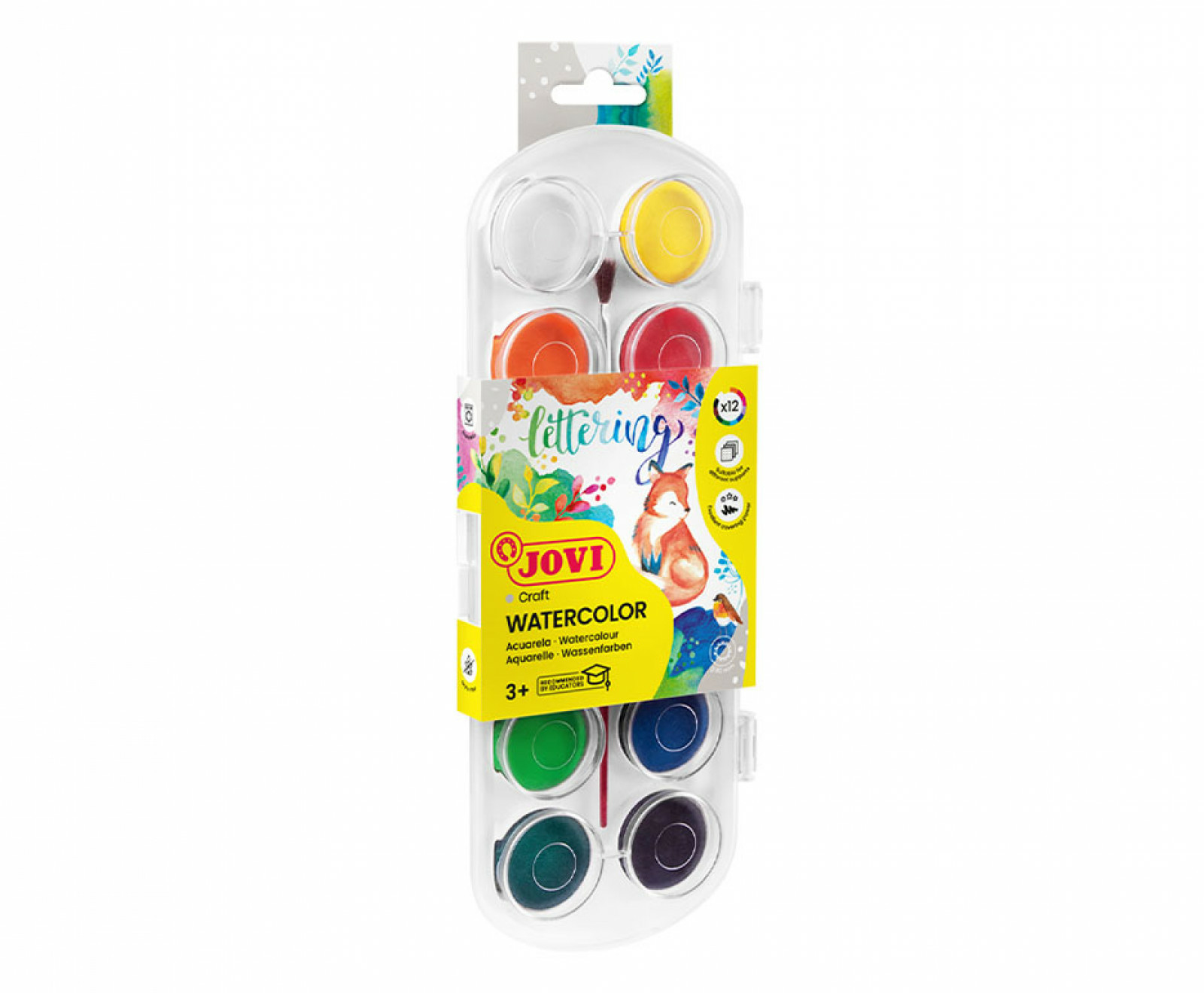830/12 pintura a base de agua Multi Paleta 12 pieza(s)