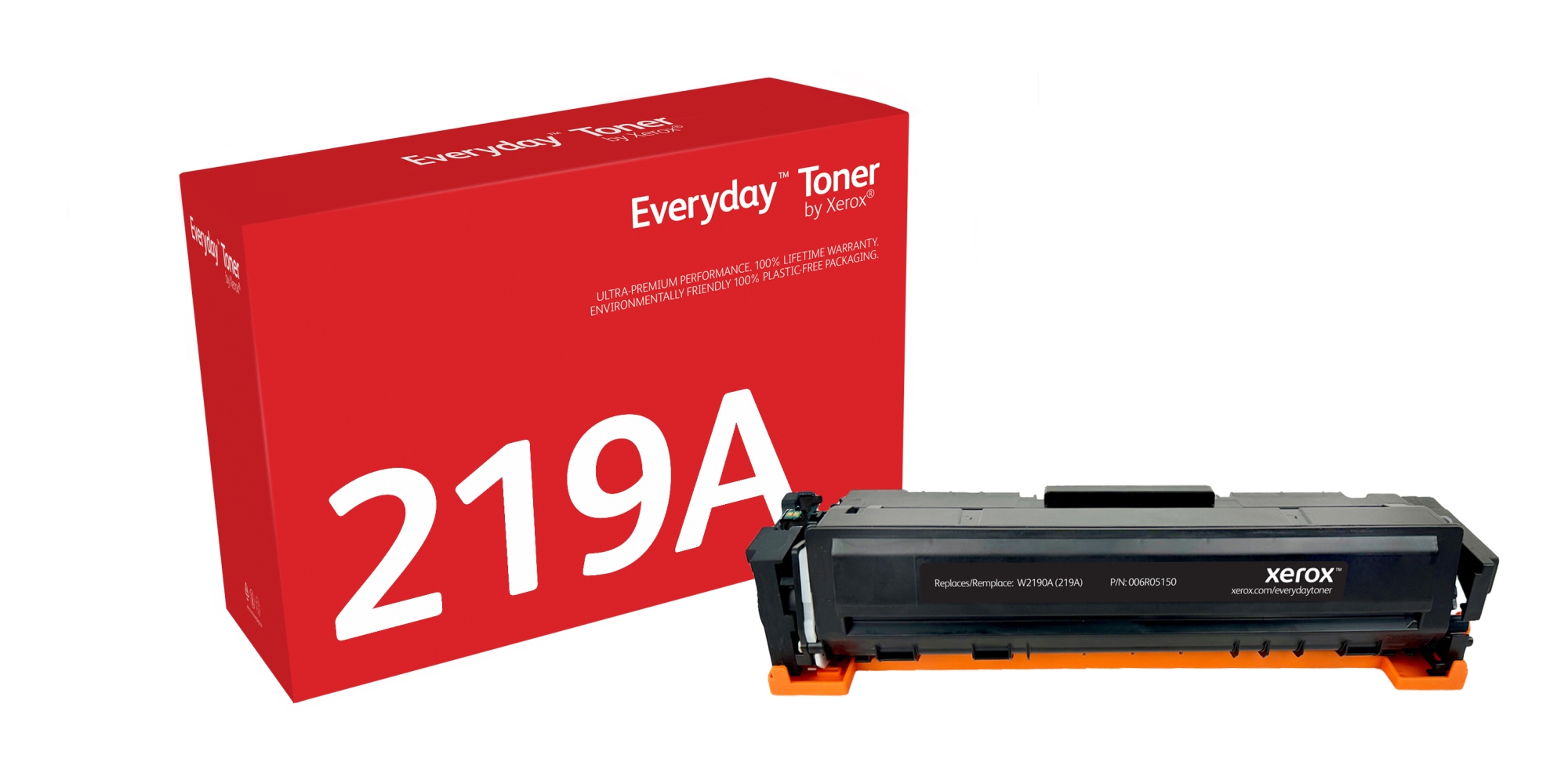 Everyday Toner Everyday Negro di Xerox compatibile con HP 219A (W2190A), Capacidad estándar