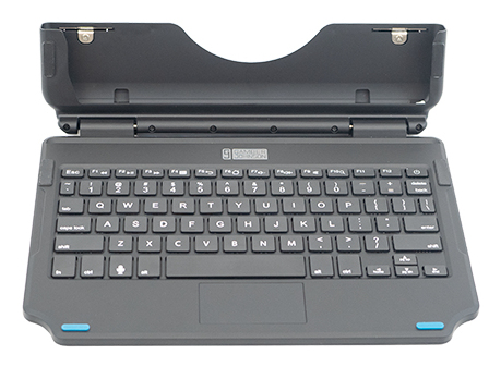 7160-1872-00 teclado para móvil QWERTY Inglés de EE. UU. Pogo pin Negro