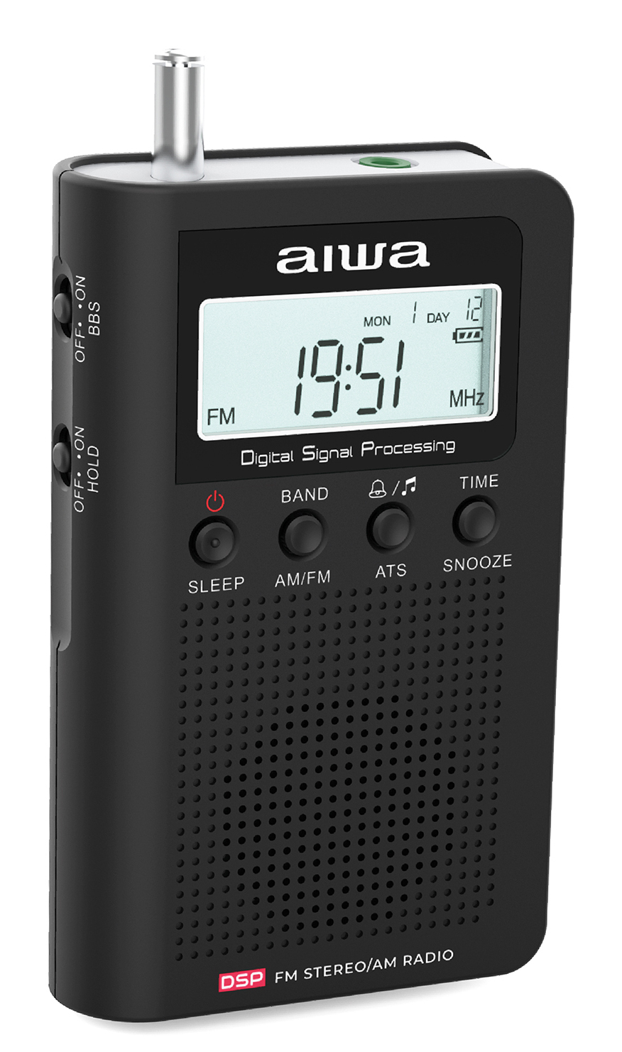 RSD-45BK radio Portátil Negro