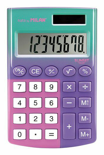 Sunset calculadora Escritorio Calculadora básica Púrpura