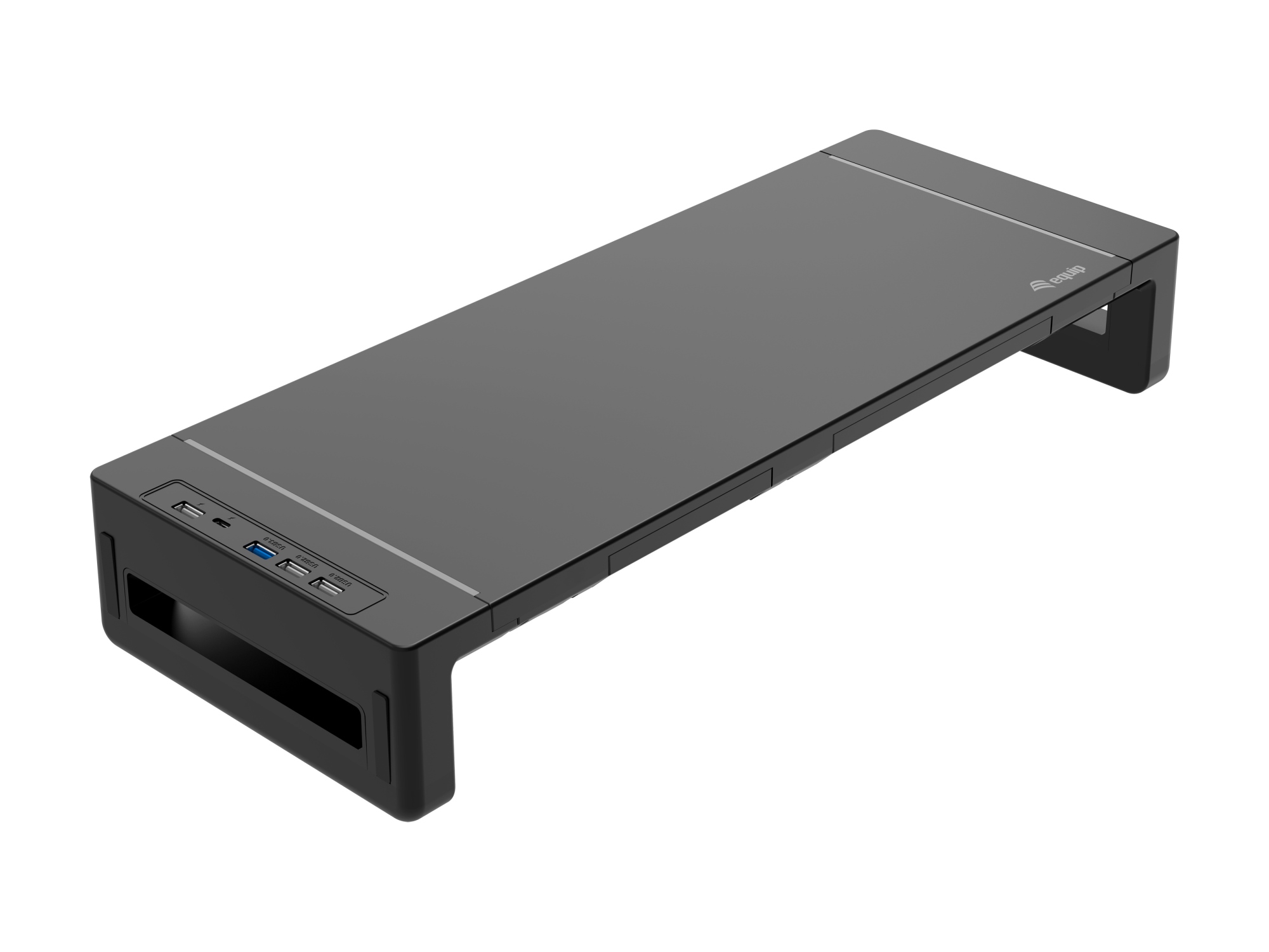650883 soporte para monitor Escritorio Negro