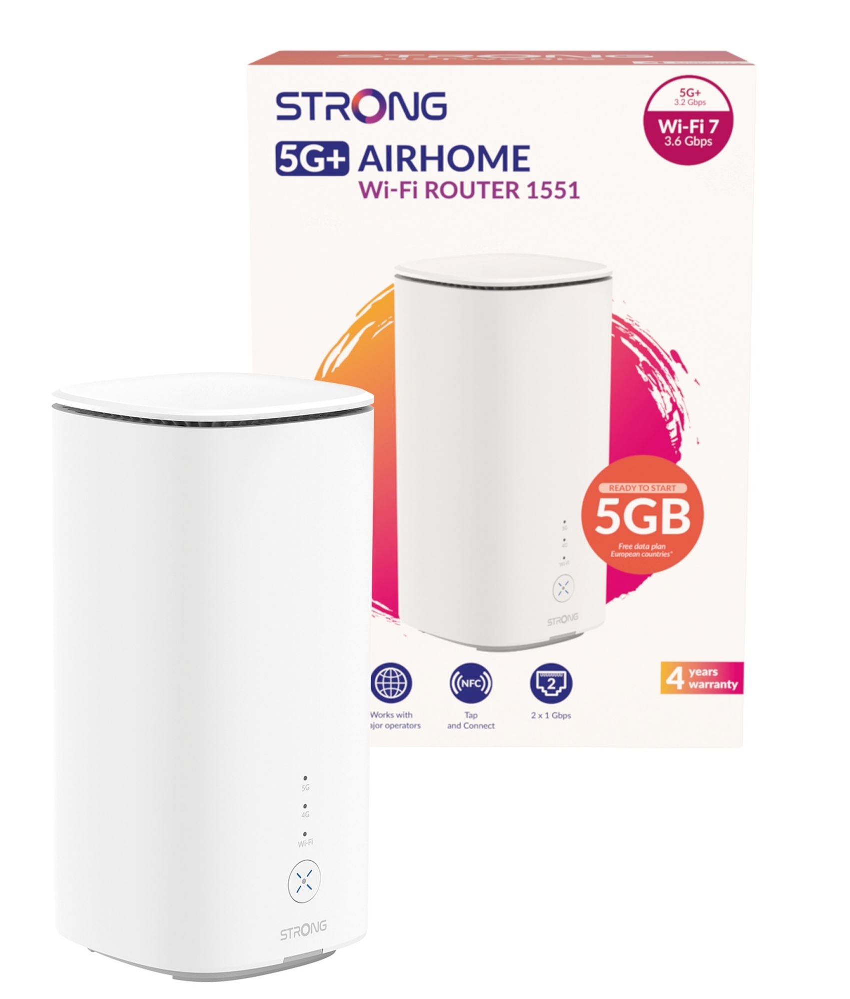 5G+ AIRHOME Wi-Fi Router 1501 Router de red móvil