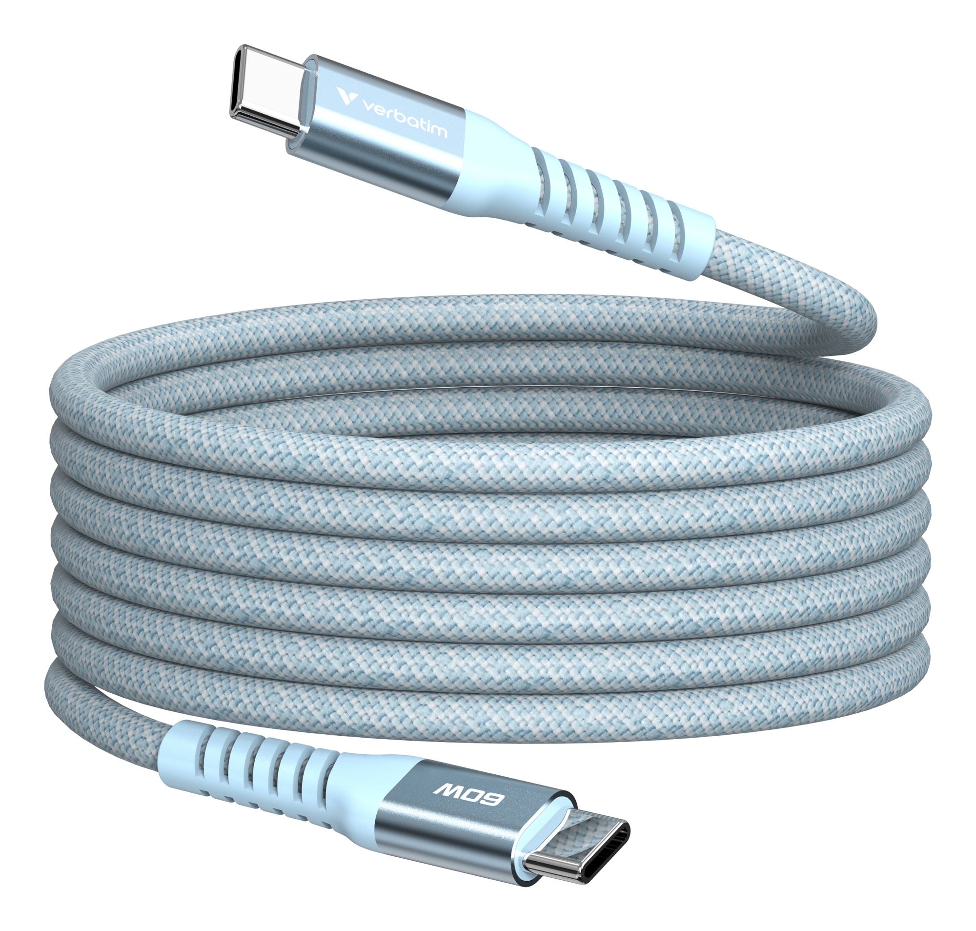 31852 cable USB USB 2.0 1,2 m USB C Azul