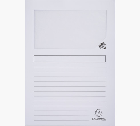 50110E carpeta Caja de cartón Blanco A4