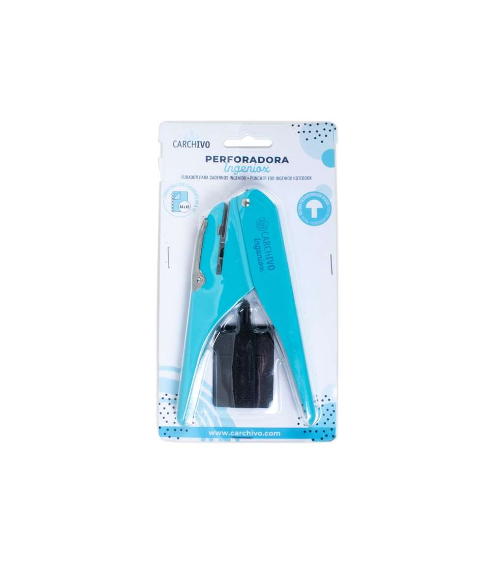 66210117 perforador de papel Verde