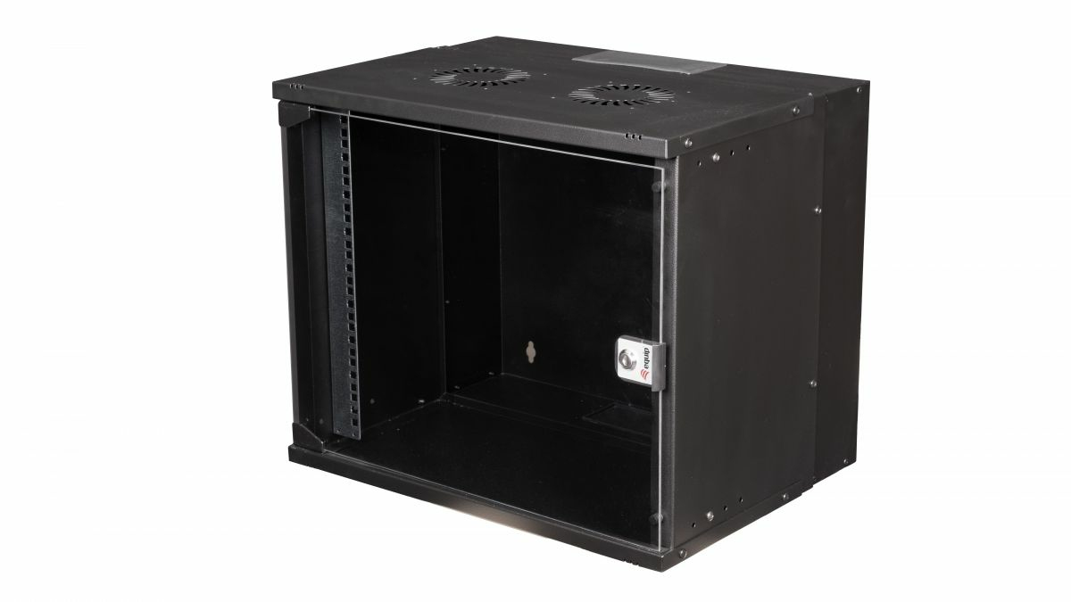 EWM-09-5440-B armario rack 9U Bastidor de pared Negro