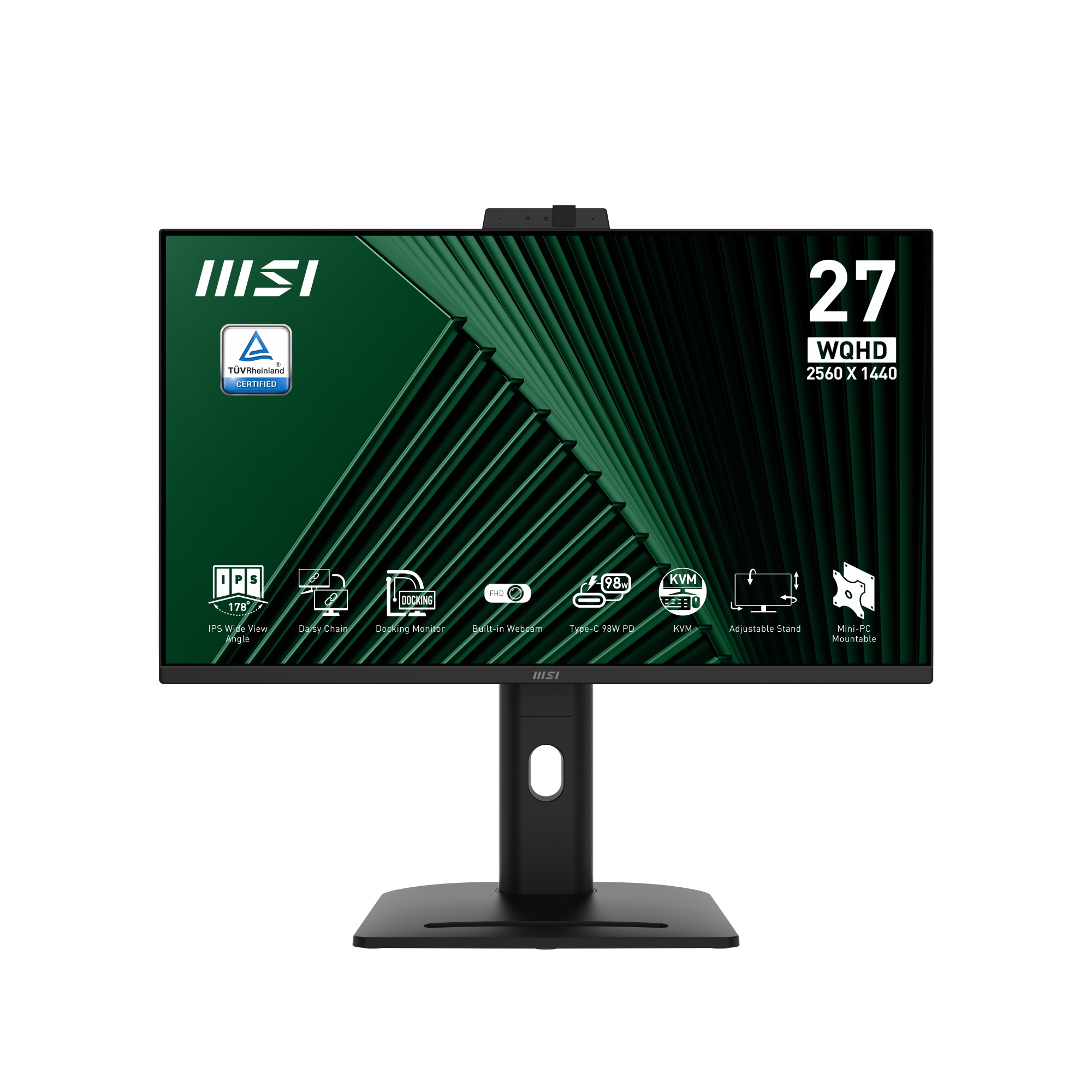 Pro MP275QPDG pantalla para PC 68,6 cm (27") 2560 x 1440 Pixeles Wide Quad HD LCD Negro