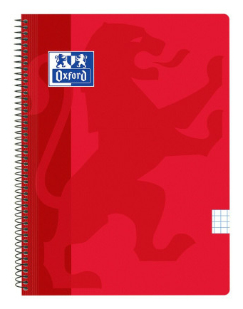 400121815 cuaderno y block A4 80 hojas Rojo