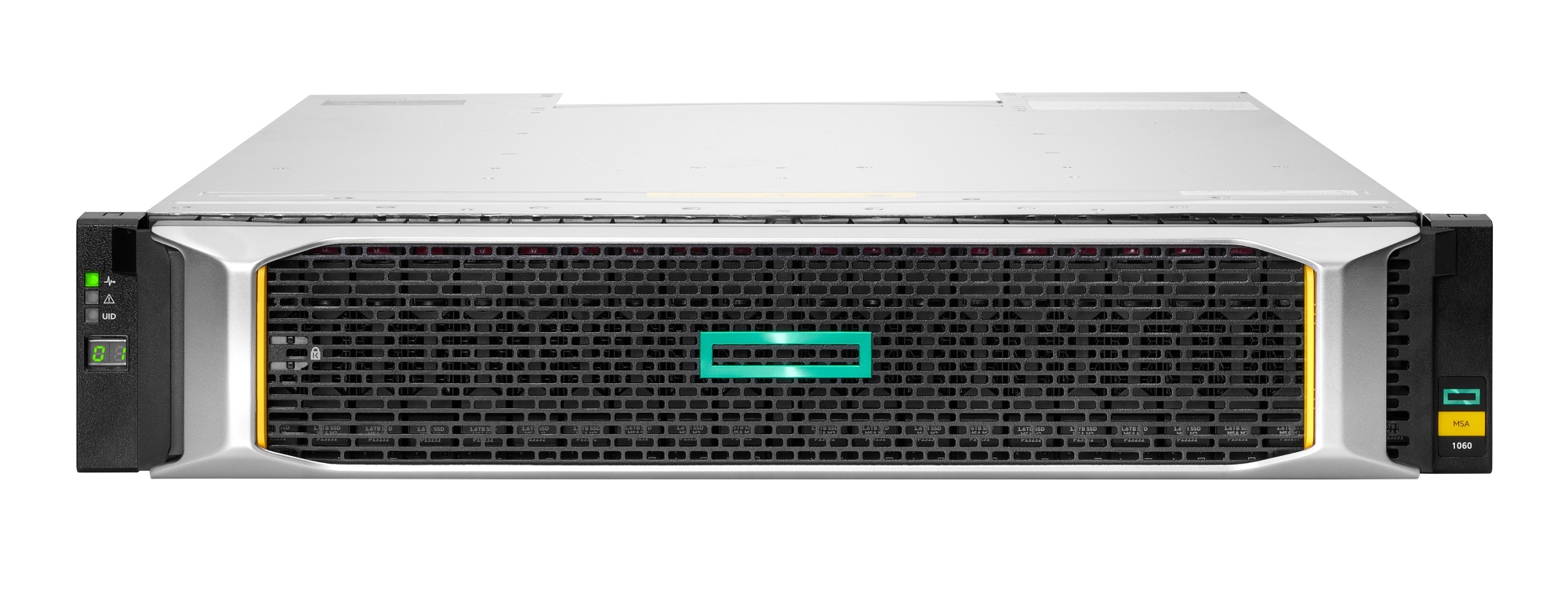 MSA 1060 SFF 2x16Gb FC 2-port Controller 12x1.2TB HDD 4x16Gb SFP FC XCVR 14TB Storage Array