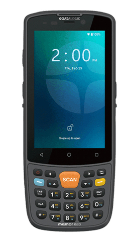 Memor K20-25 ordenador móvil de mano 10,2 cm (4") 800 x 480 Pixeles 265 g Negro