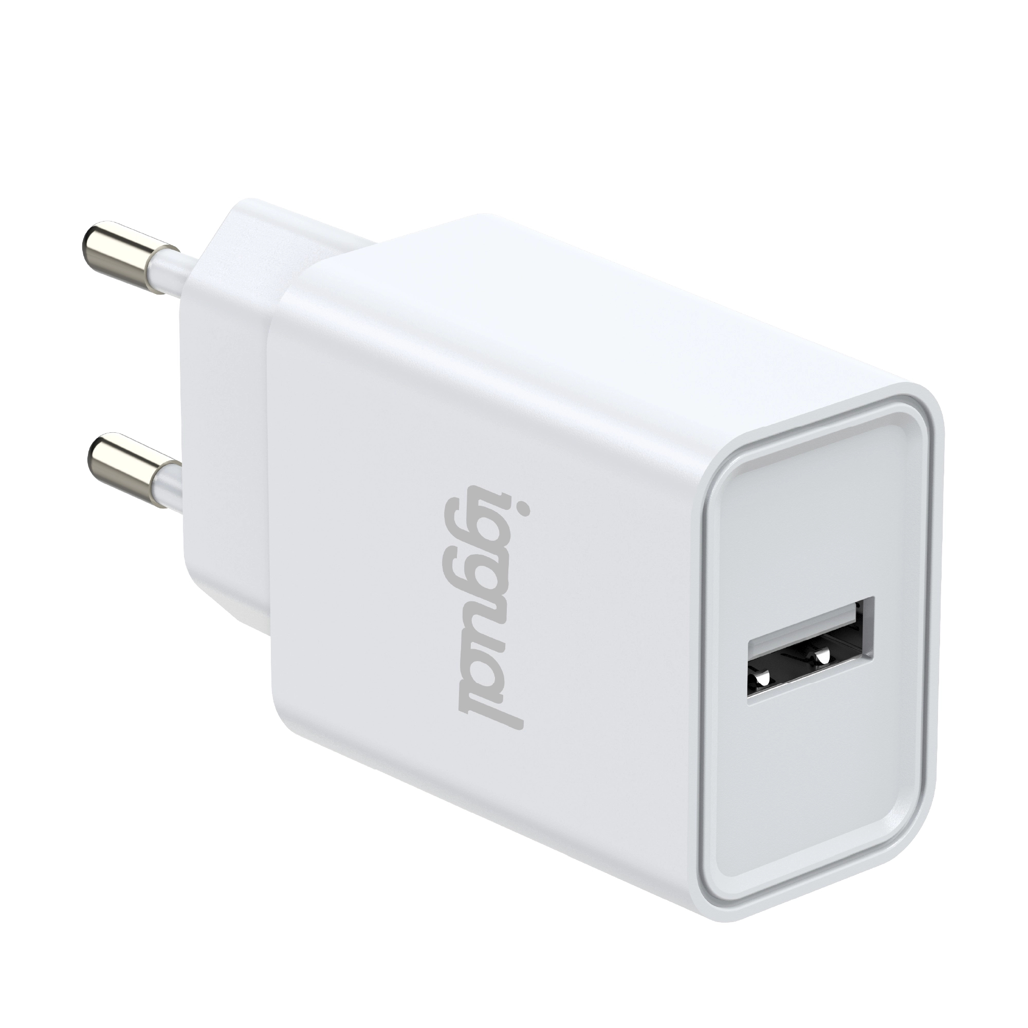 Cargador de pared 1xUSB 5V/2.4A (12W)