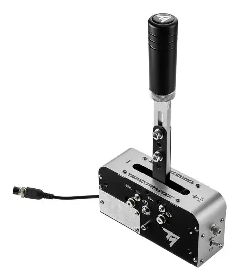 TSS Handbrake Negro, Plata USB Freno de mano Analógico/Digital PC, PlayStation 4, PlayStation 5, Xbox One, Xbox One S, Xbox One X, Xbox Series S, Xbox Series X