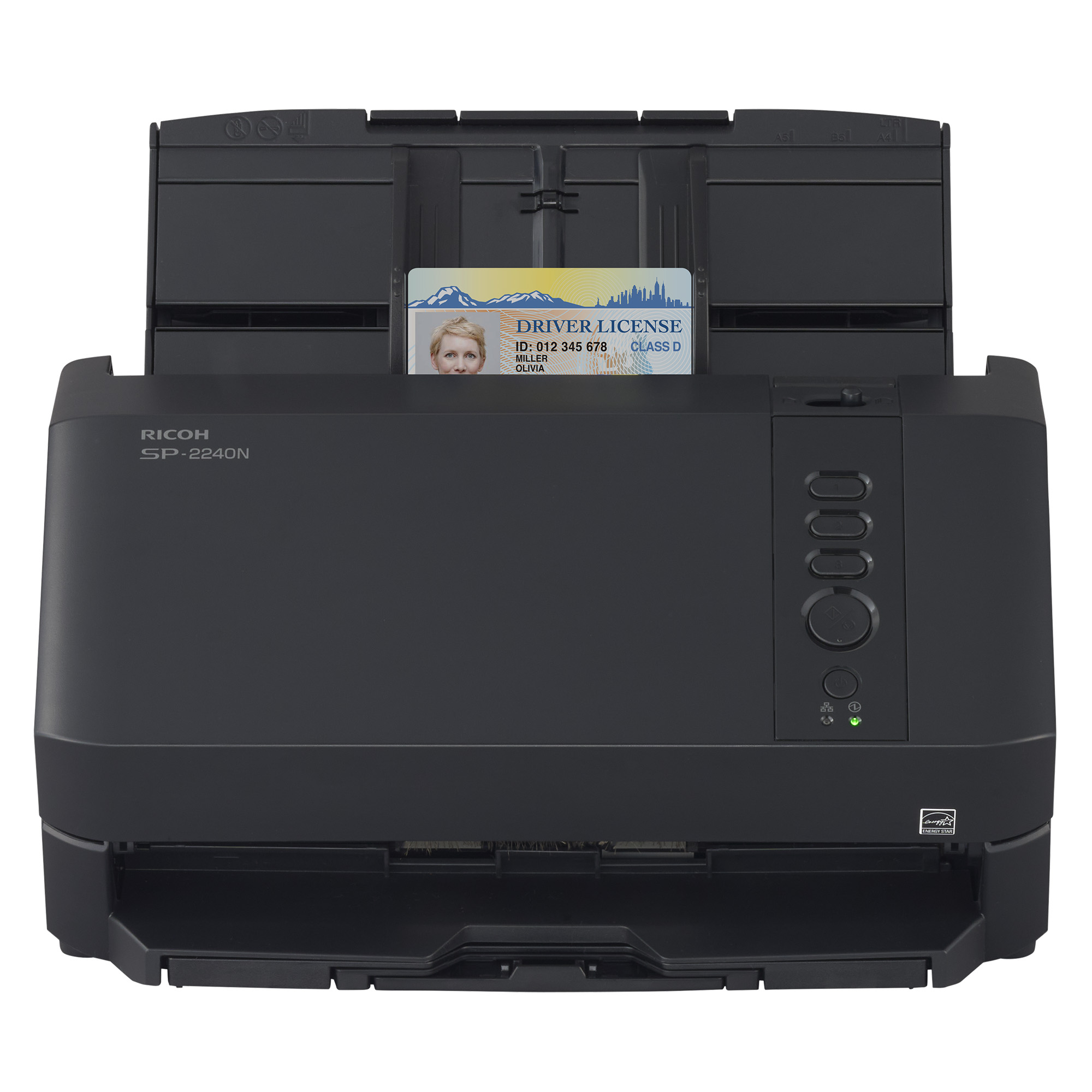 SP-2240N Escáner con alimentador automático de documentos (ADF) 600 x 600 DPI A4 Negro