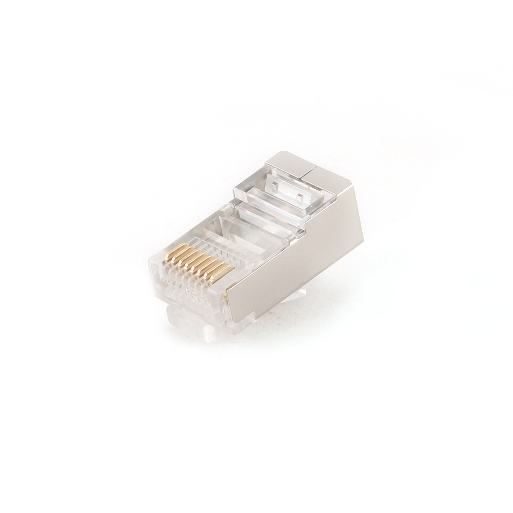 PLUG5SP/50 conector RJ-45 Transparente