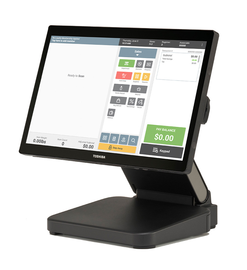 TCX810 i3-1115G4E 2,2 GHz Todo-en-Uno 38,1 cm (15") Pantalla táctil Negro