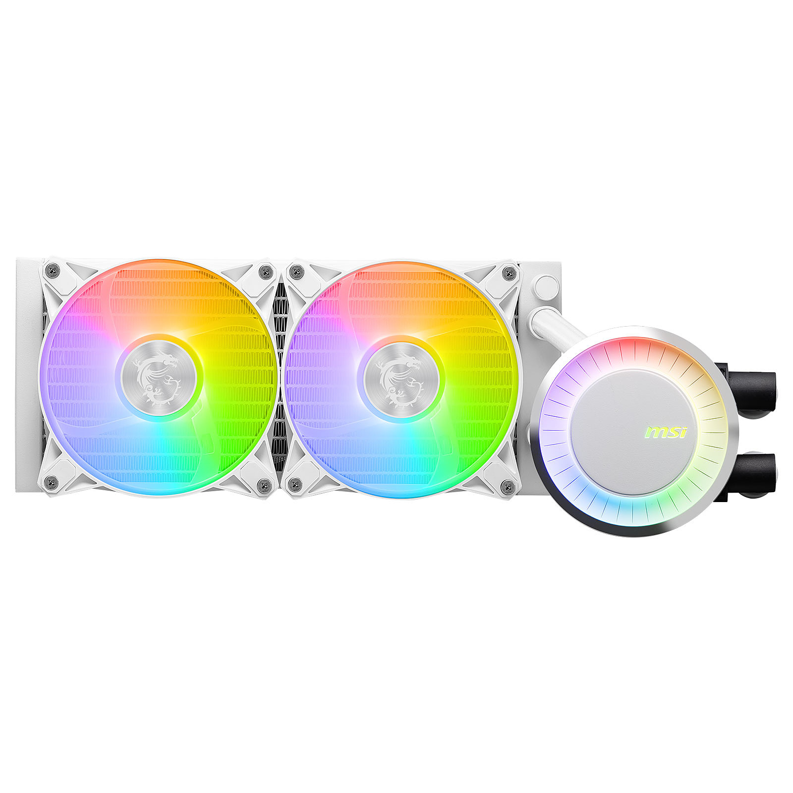 MAG Coreliquid E240 WHITE Placa base, Procesador Sistema de refrigeración líquida todo en uno 12 cm Blanco
