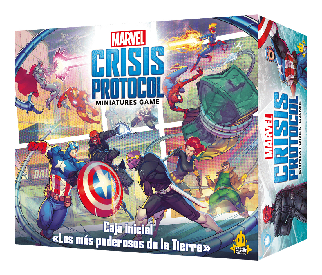 CP143ES juego de tablero MCP: Marvel Crisis Protocol Caja inicial 45 min Juego de mesa Interpretación de roles
