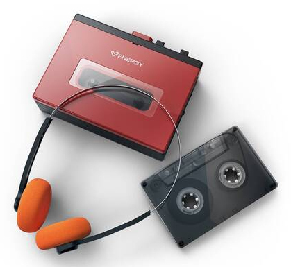 50139 Reproductor de cintas de casete portátil 1 cubierta(s) Rojo
