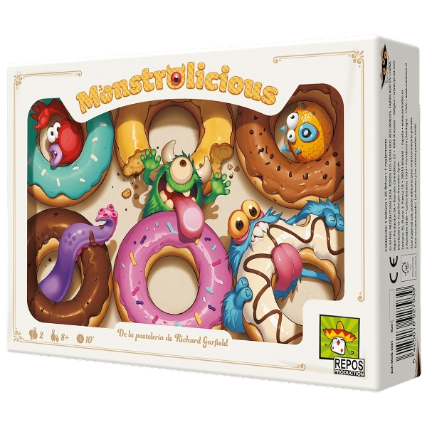 Monstrolicious Bolsa de Patatas 10 min Juego de mesa Intercambio de cartas