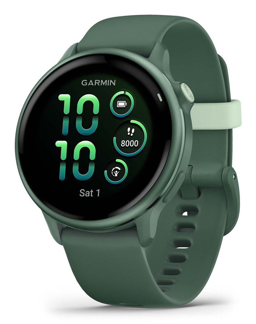 vívoactive 6 3,05 cm (1.2") AMOLED 42 mm Digital 390 x 390 Pixeles Pantalla táctil Verde Wifi GPS (satélite)