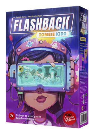 Flashback Zombie Kidz 15 min Juego De Cartas Lógico